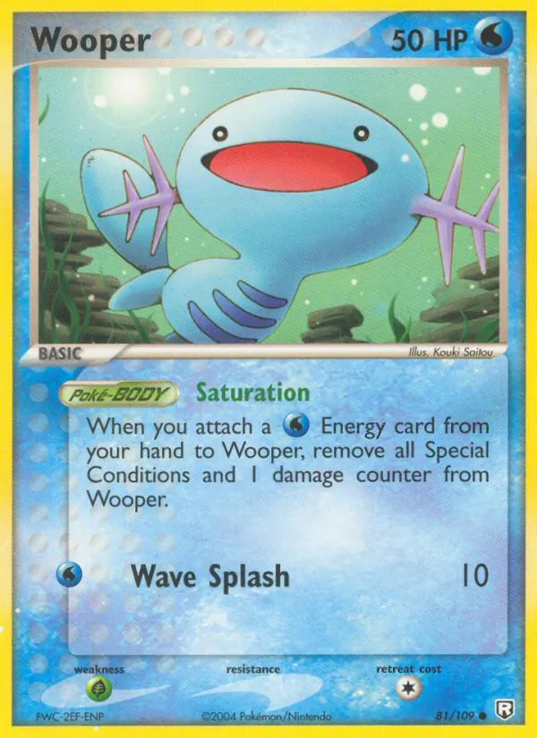 Wooper (EX Team Rocket Returns #81/109)