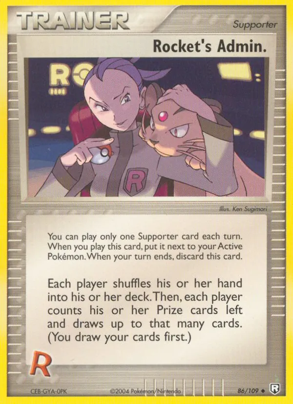 Rocket's Admin. (EX Team Rocket Returns #86/109)