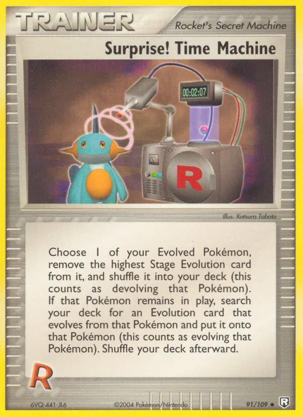 Surprise! Time Machine (EX Team Rocket Returns #91/109)