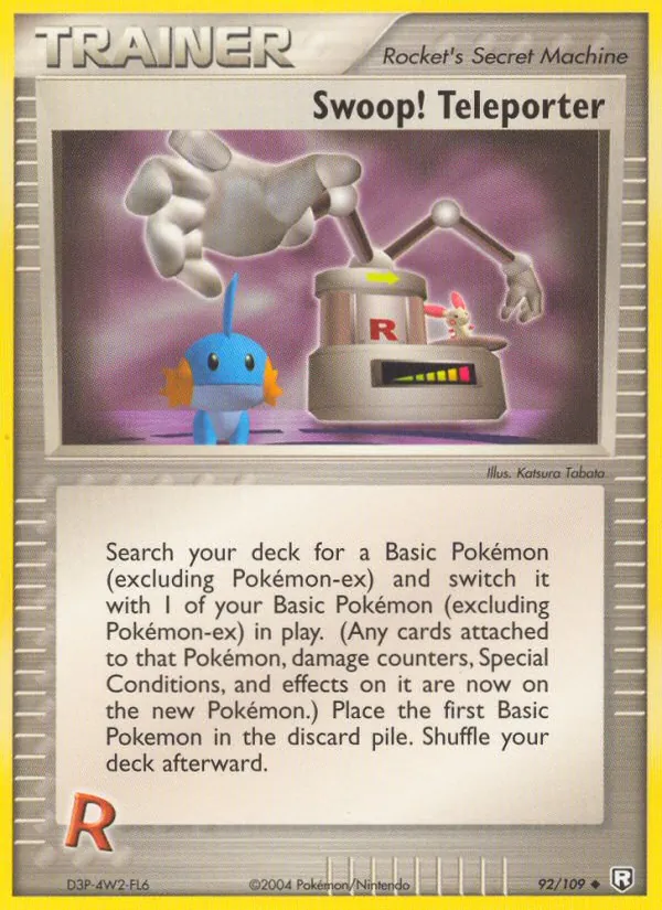 Swoop! Teleporter (EX Team Rocket Returns #92/109)