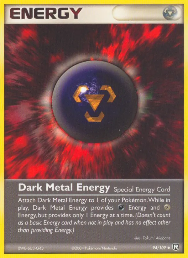 Dark Metal Energy (EX Team Rocket Returns #94/109)