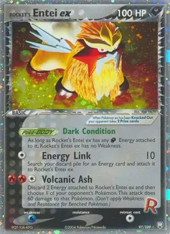 Rocket's Entei ex (EX Team Rocket Returns #97/109)