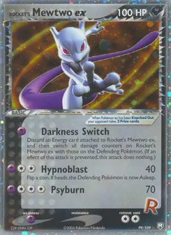 Rocket's Mewtwo ex (EX Team Rocket Returns #99/109)