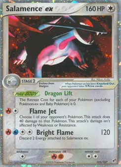 Salamence ex (EX Deoxys #103/107)
