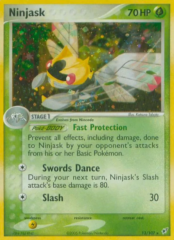 Ninjask (EX Deoxys #13/107)