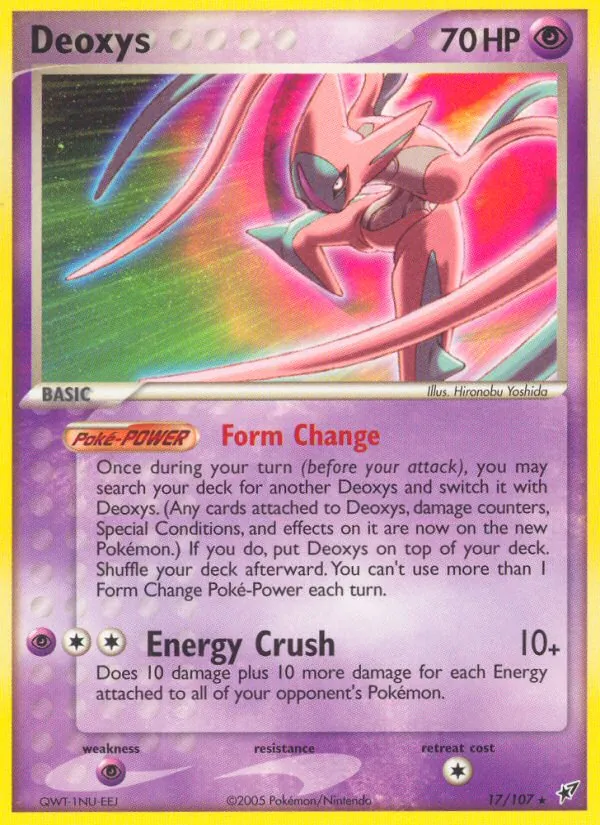 Deoxys (EX Deoxys #17/107)