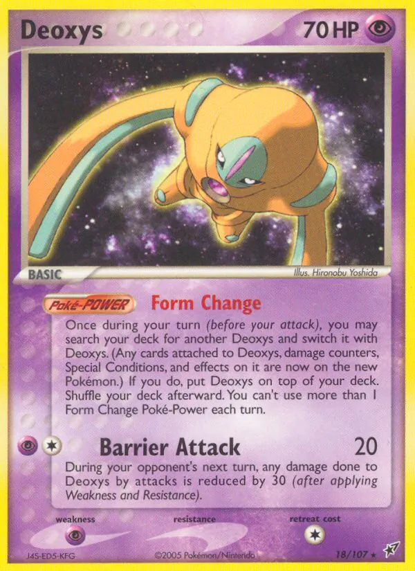 Deoxys (EX Deoxys #18/107)