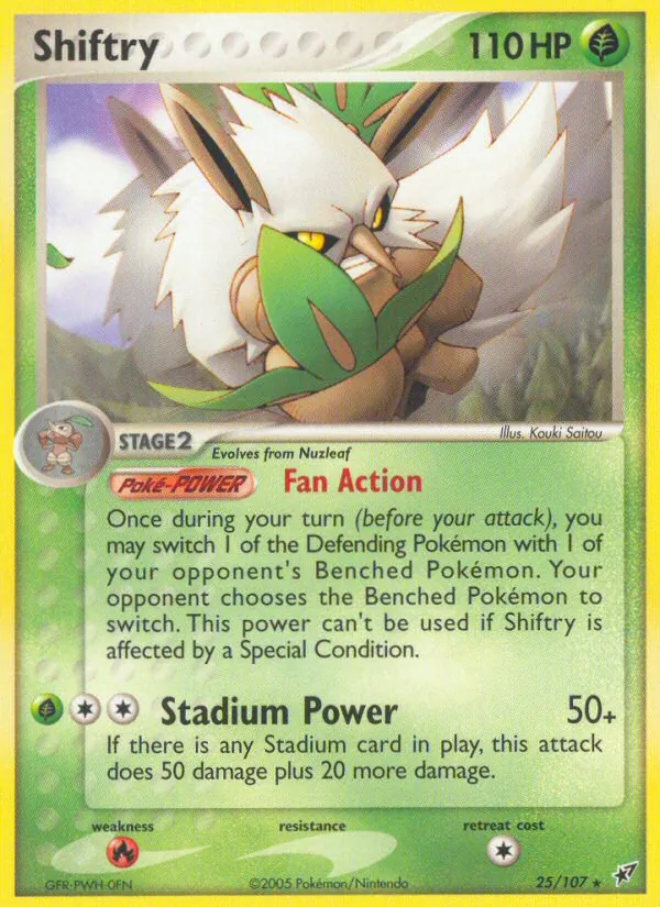 Shiftry (EX Deoxys #25/107)