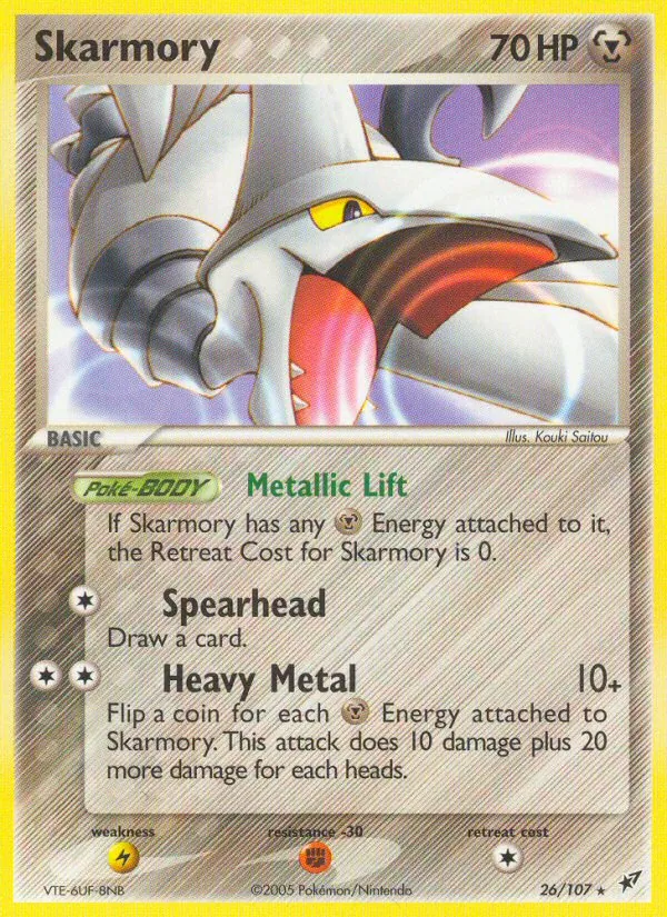 Skarmory (EX Deoxys #26/107)