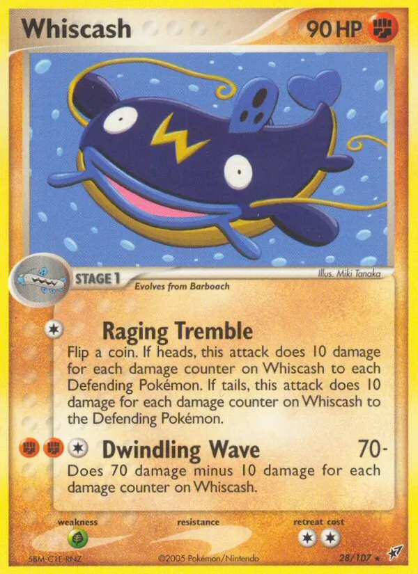 Whiscash (EX Deoxys #28/107)