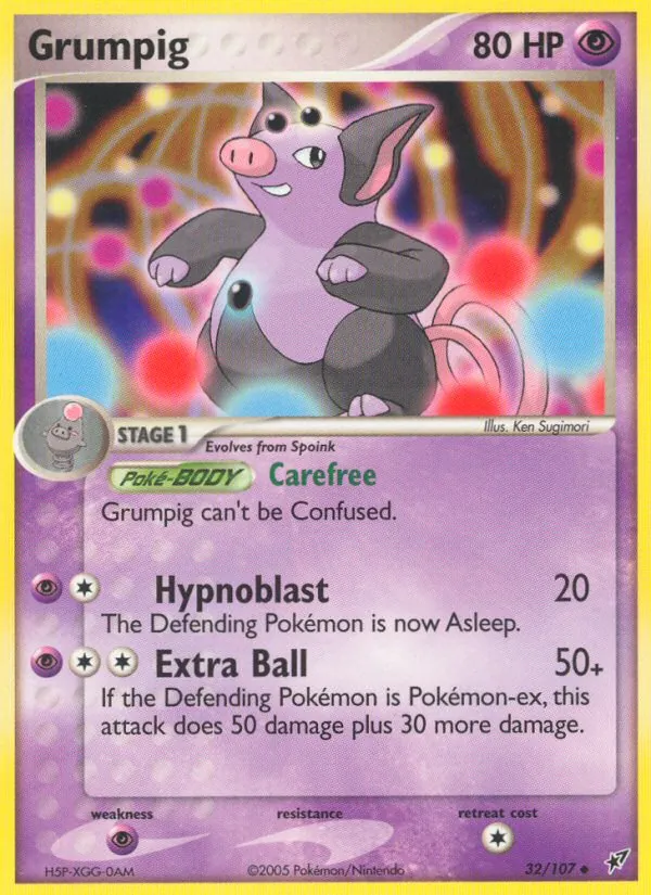 Grumpig (EX Deoxys #32/107)