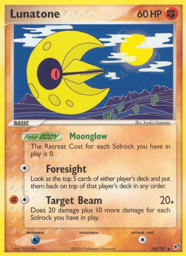 Lunatone (EX Deoxys #36/107)