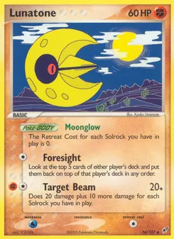 Lunatone (EX Deoxys #36/107)