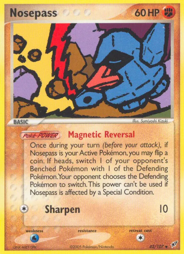 Nosepass (EX Deoxys #42/107)