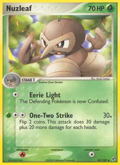 Nuzleaf (EX Deoxys #43/107)