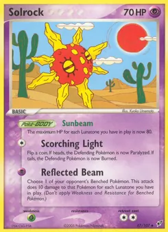Solrock (EX Deoxys #47/107)