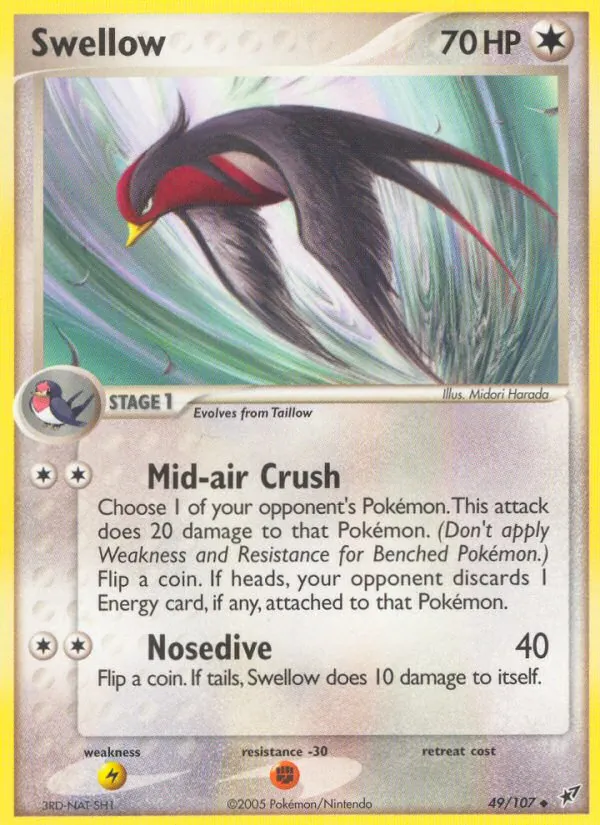 Swellow (EX Deoxys #49/107)