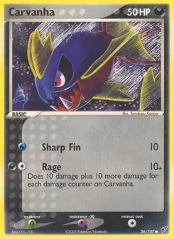 Carvanha (EX Deoxys #56/107)