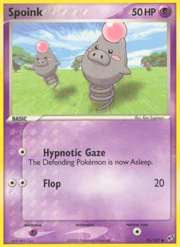 Spoink (EX Deoxys #76/107)