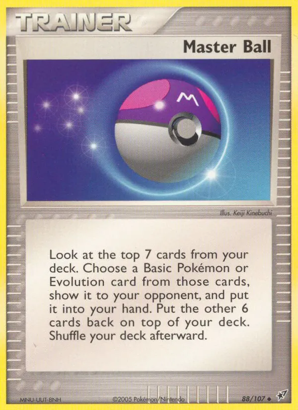 Master Ball (EX Deoxys #88/107)