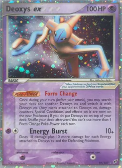 Deoxys ex (EX Deoxys #97/107)