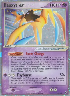 Deoxys ex (EX Deoxys #98/107)