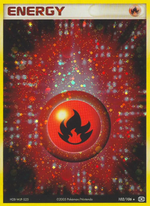 Fire Energy (EX Emerald #102/106)