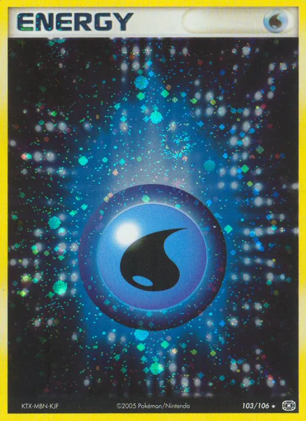 Water Energy (EX Emerald #103/106)