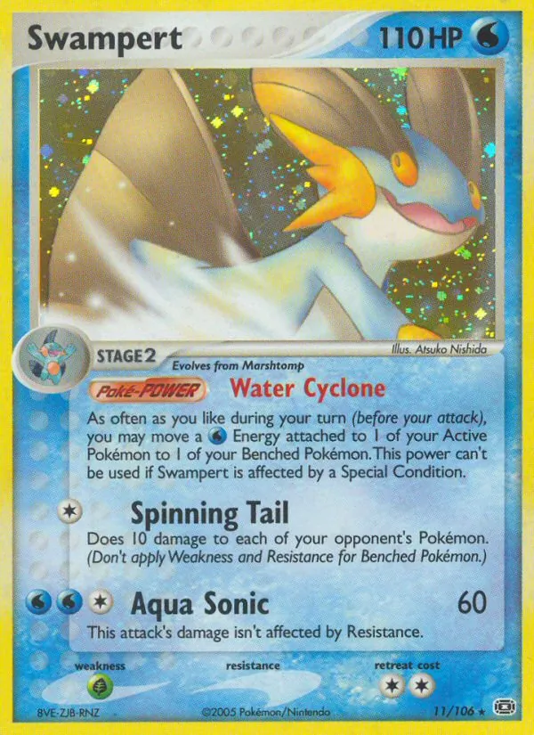 Swampert (EX Emerald #11/106)