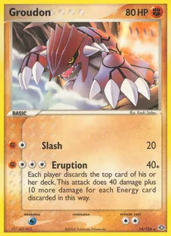 Groudon (EX Emerald #14/106)