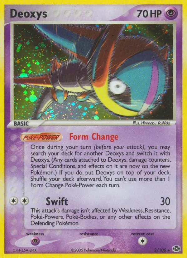 Deoxys (EX Emerald #2/106)