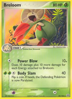 Breloom (EX Emerald #22/106)