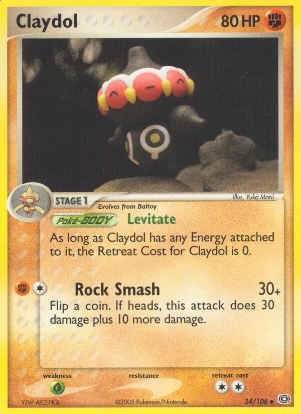 Claydol (EX Emerald #24/106)