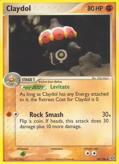 Claydol (EX Emerald #24/106)