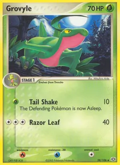 Grovyle (EX Emerald #28/106)