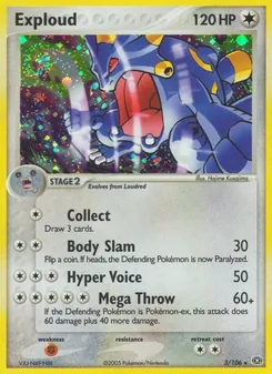 Exploud (EX Emerald #3/106)