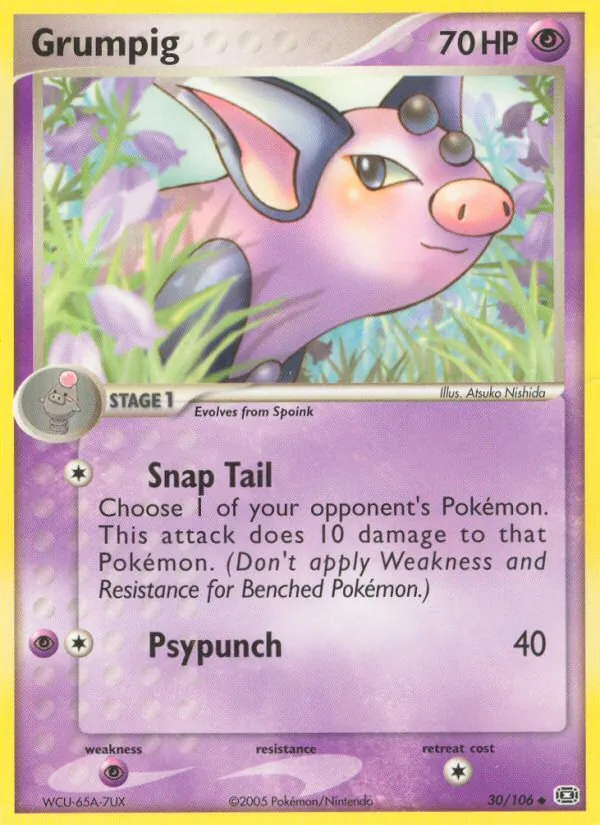 Grumpig (EX Emerald #30/106)