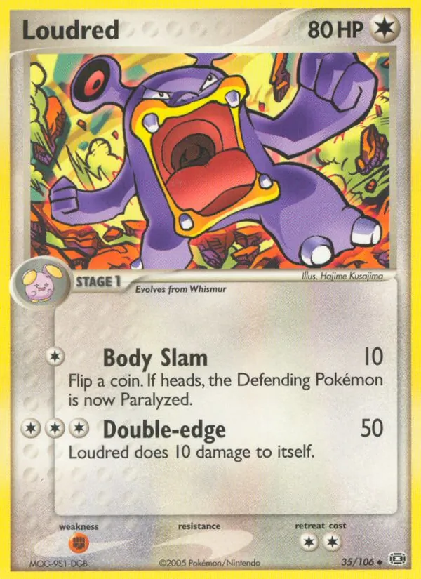 Loudred (EX Emerald #35/106)