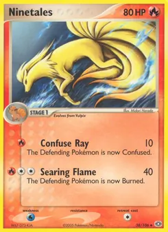 Ninetales (EX Emerald #38/106)