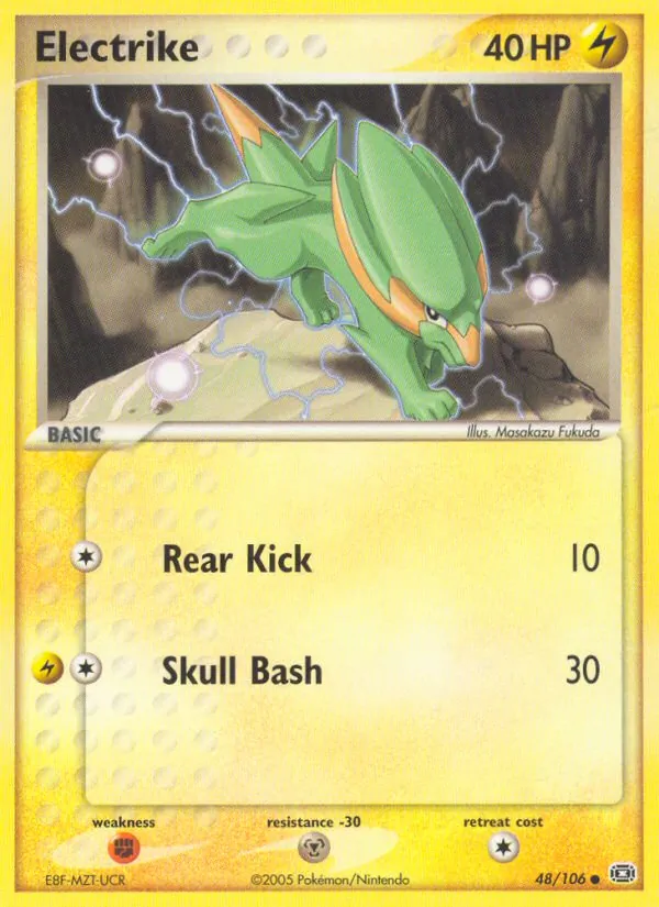 Electrike (EX Emerald #48/106)