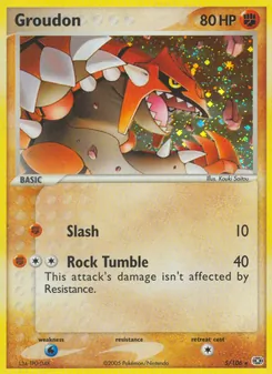 Groudon (EX Emerald #5/106)