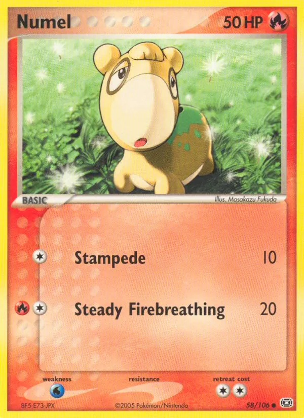 Numel (EX Emerald #58/106)