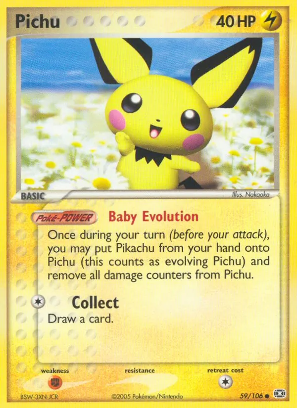 Pichu (EX Emerald #59/106)