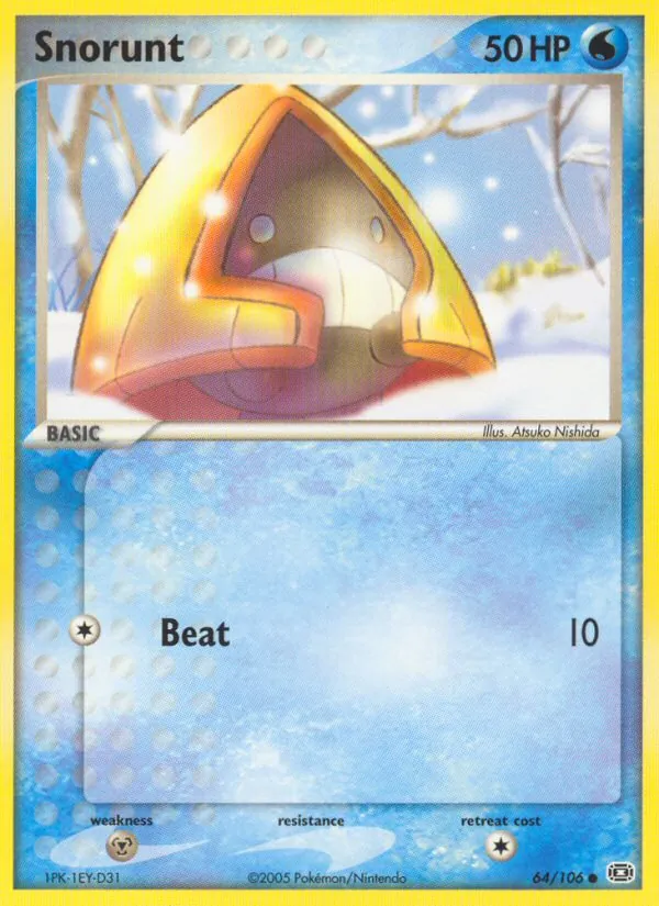 Snorunt (EX Emerald #64/106)