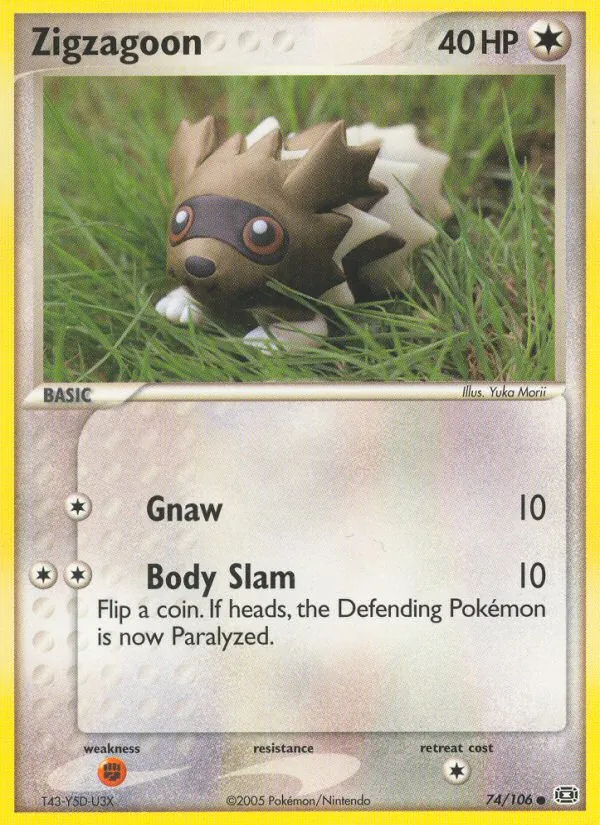 Zigzagoon (EX Emerald #74/106)