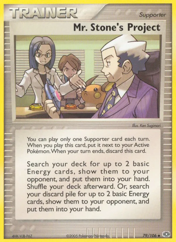 Mr. Stone's Project (EX Emerald #79/106)