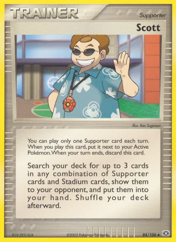 Scott (EX Emerald #84/106)