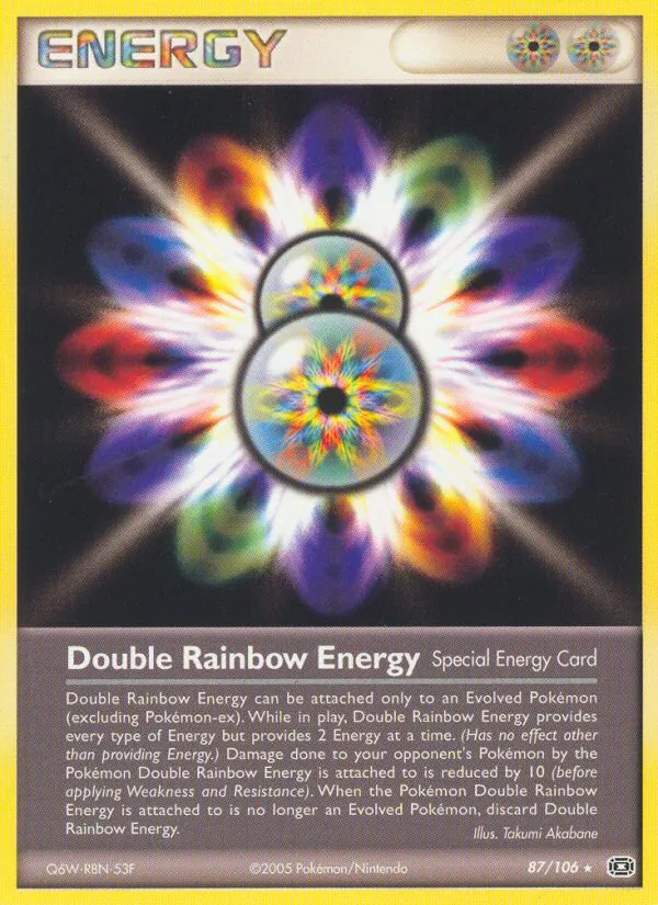 Double Rainbow Energy (EX Emerald #87/106)