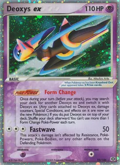 Deoxys ex (EX Emerald #93/106)