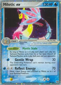Milotic ex (EX Emerald #96/106)